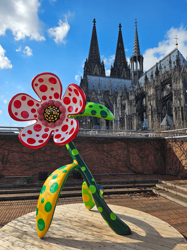 Flower - Yayoi Kusama - 2026 Museum Ludwig Terrace